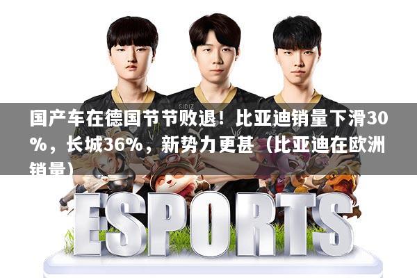 国产车在德国节节败退！比亚迪销量下滑30%，长城36%，新势力更甚（比亚迪在欧洲销量）